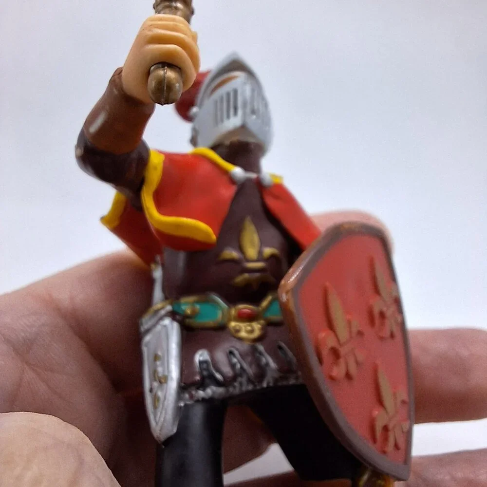 Vintage Papo 2002 Paladin Knight with Sword Action Figure 4